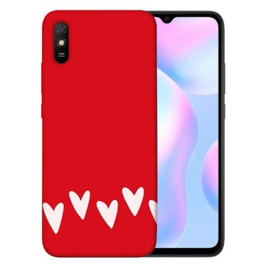 TPU чохол Love для Xiaomi Redmi 9A, 4 hearts