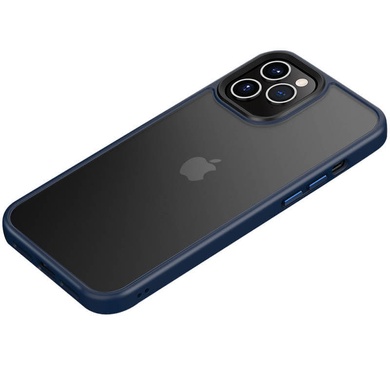 TPU+PC чохол Metal Buttons для Apple iPhone 13 Pro (6.1 "), Синій