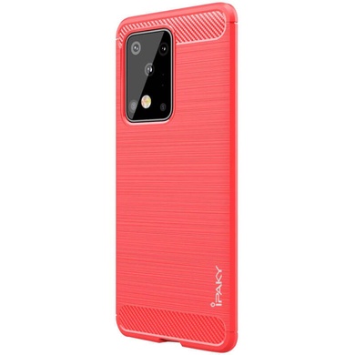 TPU чехол iPaky Slim Series для Samsung Galaxy S20 Ultra Красный