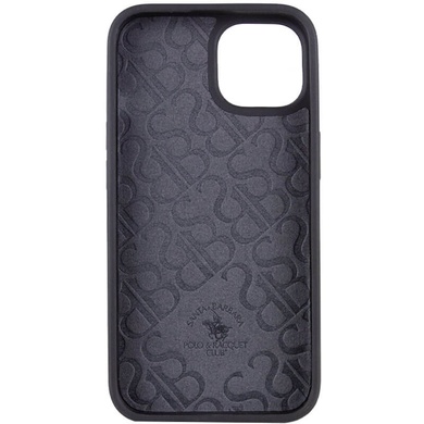 Кожаный чехол Polo Santa Barbara для Apple iPhone 14 (6.1") Black