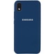 Чехол Silicone Cover Full Protective (AA) для Samsung Galaxy M01 Core / A01 Core Синий / Navy Blue