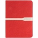 Универсальный чехол книжка для планшета 9-10" с полосой Красный