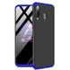 Пластикова накладка GKK LikGus 360 градусів для Samsung Galaxy A20s, Чорний / Синій