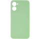 Чехол Silicone Cover Lakshmi Full Camera (AAA) для Realme C33 Мятный / Mint