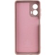 Чохол Silicone Cover Lakshmi Full Camera (A) для Motorola Moto G24, Рожевий / Pink Sand
