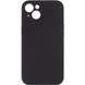 Чехол Silicone Case Full Camera Protective (AA) NO LOGO для Apple iPhone 14 (6.1") Черный / Black