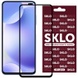 Защитное стекло SKLO 3D (full glue) для Xiaomi K30 / Poco X3 / X3 NFC / X3 Pro / Mi 10T/ Mi 10T Pro Черный