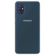 Чехол Silicone Cover Full Protective (AA) для Samsung Galaxy A51 Синий / Cosmos blue