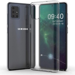 TPU чехол Epic Transparent 2,00 mm для Samsung Galaxy A31 Бесцветный (прозрачный)