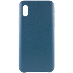 Кожаный чехол AHIMSA PU Leather Case (A) для Apple iPhone XS Max (6.5") Зеленый