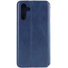 Кожаный чехол книжка GETMAN Cubic (PU) для Samsung Galaxy M14 5G Синий
