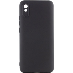Чехол Silicone Cover Lakshmi Full Camera (AAA) для Xiaomi Redmi 9A, Чорний / Black