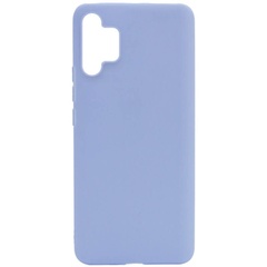 Силиконовый чехол Candy для Samsung Galaxy A32 4G Голубой / Lilac Blue