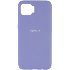 Чехол Silicone Cover My Color Full Protective (A) для Oppo A73 Сиреневый / Dasheen