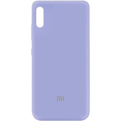 Чехол Silicone Cover My Color Full Protective (A) для Xiaomi Redmi 9A Сиреневый / Dasheen