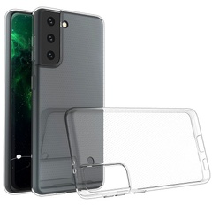 TPU чехол Epic Transparent 1,0mm для Samsung Galaxy S21 Бесцветный (прозрачный)