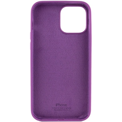 Чохол Silicone Case Full Protective (AA) для Apple iPhone 15 Pro Max (6.7"), Фіолетовий / Grape