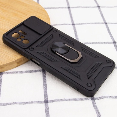 Удароміцний чохол Camshield Serge Ring для Xiaomi Redmi Note 10 / Note 10s / Poco M5s, Чорний