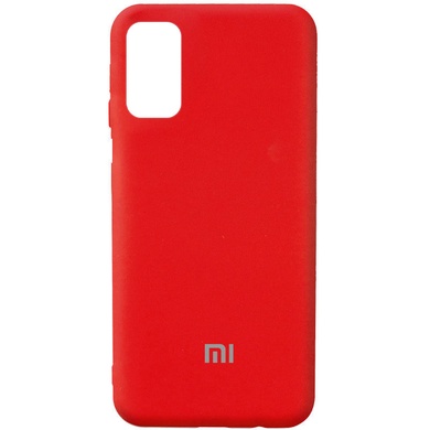 Чехол Silicone Cover Full Protective (AA) для Xiaomi Redmi Note 10 5G / Poco M3 Pro Красный / Red