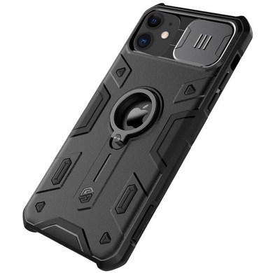 TPU+PC чехол Nillkin CamShield Armor (шторка на камеру) для Apple iPhone 11 (6.1") Черный