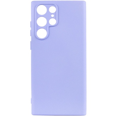 Чехол Silicone Cover Lakshmi Full Camera (A) для Samsung Galaxy S24 Ultra Сиреневый / Dasheen