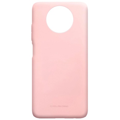 TPU чехол Molan Cano Smooth для Xiaomi Redmi Note 9 5G / Note 9T Розовый