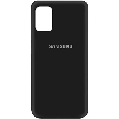 Чохол Silicone Cover My Color Full Protective (A) для Samsung Galaxy M51, Чорний / Black