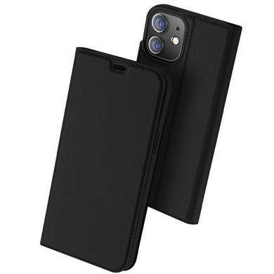 Чехол-книжка Dux Ducis с карманом для визиток для Apple iPhone 13 mini (5.4") Черный