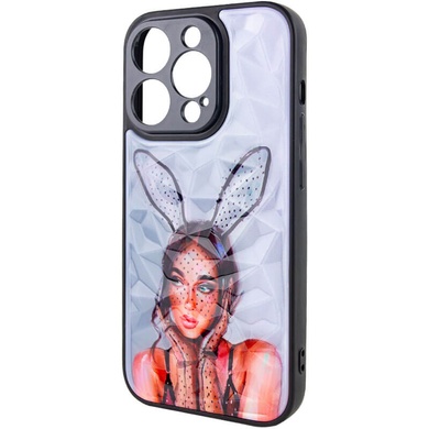 TPU+PC чехол Prisma Ladies для Apple iPhone 14 Pro Max (6.7") Rabbit