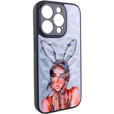 TPU+PC чехол Prisma Ladies для Apple iPhone 14 Pro Max (6.7") Rabbit