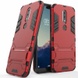 Удароміцний чохол-підставка Transformer для Nokia 6.1 Plus (Nokia X6) з потужним захистом корпусу, Червоний / Dante Red
