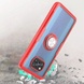 TPU+PC чохол Deen CrystalRing for Magnet (opp) для Xiaomi Poco X3 NFC / Poco X3 Pro, Бесцветный / Красный