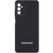 Чехол Silicone Cover Full Camera (AA) для Samsung Galaxy A24 4G Черный / Black