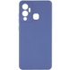 Силиконовый чехол Candy Full Camera для Infinix Hot 12 Play Голубой / Mist blue