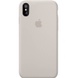 Чехол Silicone Case Full Protective (AA) для Apple iPhone X (5.8") / XS (5.8") Серый / Stone