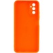 Силиконовый чехол Candy Full Camera для Samsung Galaxy A15 4G/5G Оранжевый / Light Orange