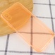Матовий напівпрозорий TPU чохол із захистом камери для Apple iPhone X / XS (5.8 "), Помаранчевий / Orange