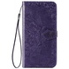 Кожаный чехол (книжка) Art Case с визитницей для Samsung Galaxy A01 Фиолетовый