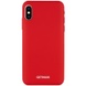 Чохол Silicone Case GETMAN for Magnet для Apple iPhone X / XS (5.8 "), Червоний / Red