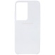 Чехол Silicone Cover (AAA) для Samsung Galaxy S21 Ultra Белый / White
