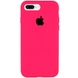 Чохол Silicone Case Full Protective (AA) для Apple iPhone 7 plus / 8 plus (5.5 "), Рожевий / Barbie pink