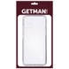 TPU чехол GETMAN Clear 1,0 mm для Samsung Galaxy M51 Бесцветный (прозрачный)
