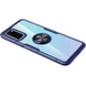 TPU+PC чохол Deen CrystalRing for Magnet (opp) для Samsung Galaxy Note 20, Бесцветный / Синий