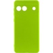 Чехол Silicone Cover Lakshmi Full Camera (A) для Google Pixel 6a Салатовый / Neon Green