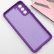 Чехол Silicone Cover Lakshmi Full Camera (AA) для Samsung Galaxy S24 FE Фиолетовый / Purple