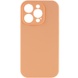 Чохол Silicone Case Full Camera Protective (AA) NO LOGO для Apple iPhone 15 Pro (6.1"), Помаранчевий / Cantaloupe