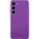 Чехол Silicone Cover Lakshmi Full Camera (AA) для Samsung Galaxy S24 FE Фиолетовый / Purple