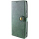 Шкіряний чохол книжка GETMAN Gallant (PU) для Samsung Galaxy A55, Зелений