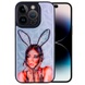 TPU+PC чехол Prisma Ladies для Apple iPhone 14 Pro Max (6.7") Rabbit