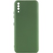 Чохол Silicone Cover Lakshmi Full Camera (A) для Xiaomi Poco X3 NFC / Poco X3 Pro, Зелений / Dark Green